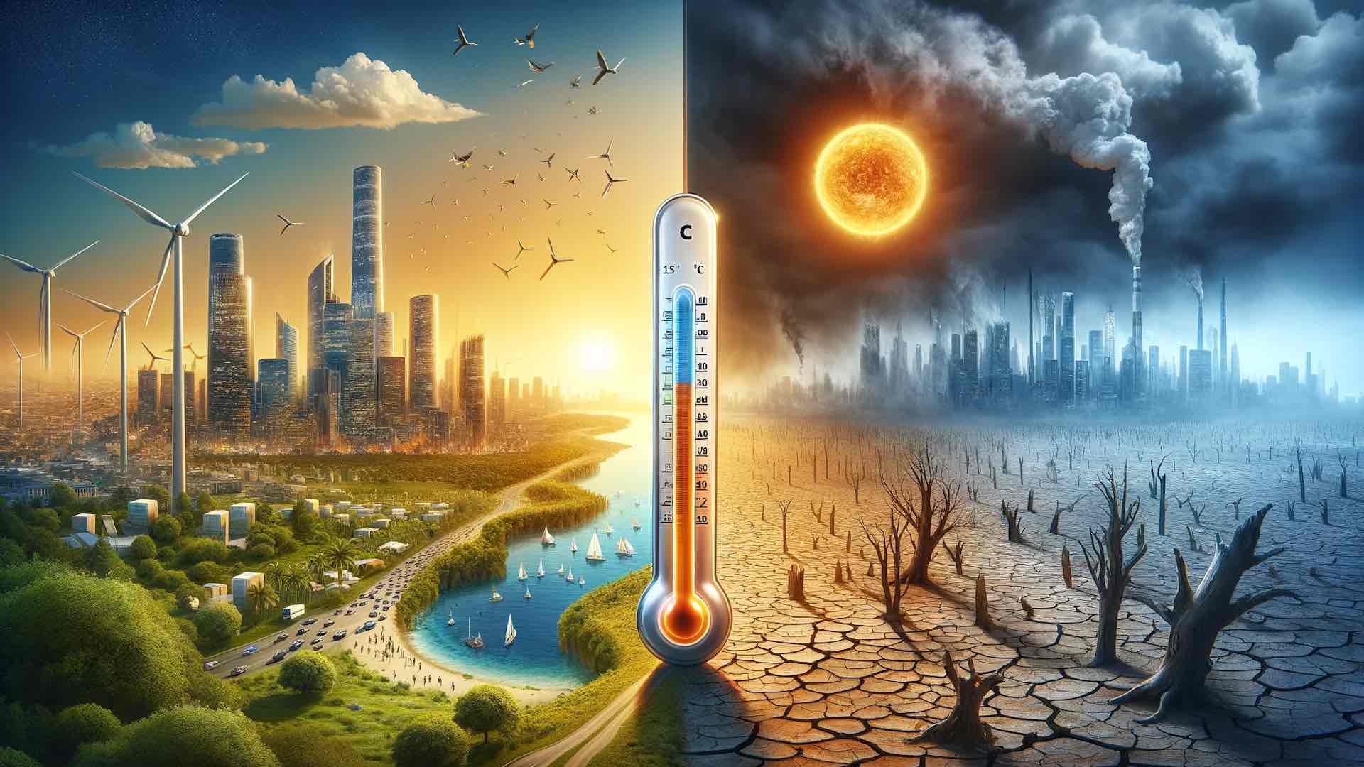 Imminent breach of 1.5C warming threshold predicted by study